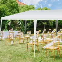 Koduva 10 x 20 pėdų vandeniui atsparus pavėsinės tentas, baltas