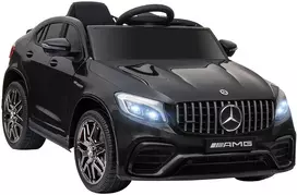 Koduva Vaikiškas elektrinis automobilis Mercedes-Benz AMG GLC63S COUPE, 12 V, juodas, 115 x 70 x 55 cm