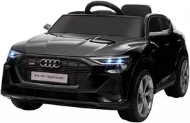 Koduva Elektrinis vaikiškas automobilis Audi E-tron 12V, juodas, 108 x 60 x 47 cm