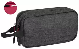 Cool Pack Penalas-pieštukinė su užtrauktukais CoolPack PRIMO Pilkas/Raudonas, dviejų skyrių