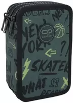 Cool Pack Forminis trijų skyrių penalas su priedais CoolPack JUMPER 3 TIGER