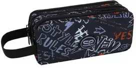 Cool Pack Penalas-pieštukinė su užtrauktukais CoolPack PRIMUS L NEW YORK, trijų skyrių su rankenėle