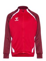 Hummel - Hmllead 2.0 Track Zip Jacket Kids - Lengva striukė - Raudona