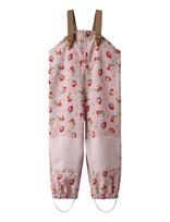 Name It - Nmfalfa08 Softshell Bib Pant Aop Fo - Minkštos kelnės - Marga / raštuota
