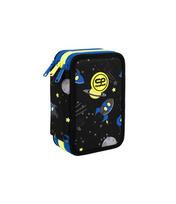 Forminis trijų skyrių penalas su priedais CoolPack JUMPER 3 ATLANTIS