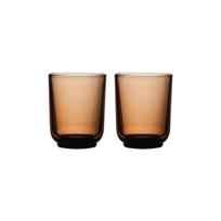 Fellow Pirch Latte Amber stiklinių rinkinys, 2 vnt. x 325 ml