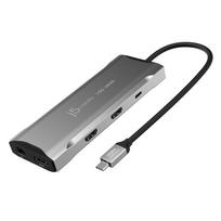 j5create 4K60 ELITE USB-C TRIPLU MONITORIŲ/10GBPS MINI DOKAS | JCD397-N | 4712795086324