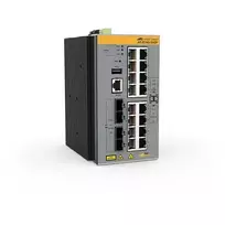 Allied Telesis AT-IE340-20GP-80 valdomas L3 Gigabit Ethernet (10/100/1000) jungiklis su PoE, pilka