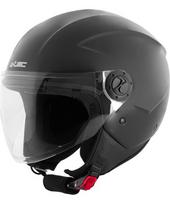 Atviras motociklininko šalmas W-TEC Bareiro - Matinė juoda