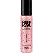 Spindesio suteikianti kūno dulksna Miss Kay Cutie Pie Shimmer Body and Hair Mist MISS40213, 100 ml