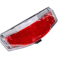 Elektrinio dviračio galinis žibintas // veikia nuo akumuliatoriaus, tarpas tarp varžtų 80 mm