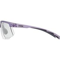 Akiniai Uvex aerios s V purple matt trans / smoke