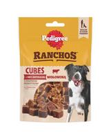 PEDIGREE Ranchos Cubes 7 x 70 g papildomas maistas su jautiena suaugusiems šunims