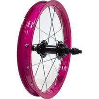 Galinis ratas 14" v-brake, 16H, užsukamas žv. blok., veržlė