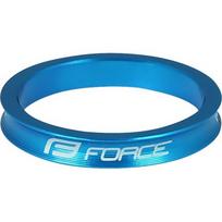 Vairo kolonėlės žiedas FORCE 1 1/8" 5mm (aliuminis, mėlynas)