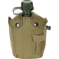 Plastikinė gertuvė su dėklu MFH, Coyote Tan, 1l