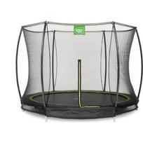 EXIT Silhouette įleidžiamas į žemę batutas ø244 cm su apsauginiu tinklu – juodas