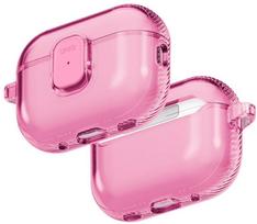 Uniq  Glase Pro do Apple AirPods Pro 3 Lock Case Pink | UNIQ1877 | 8886463696835