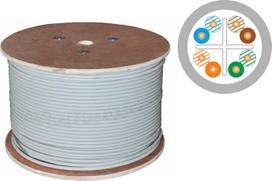 Alantec Kabel U/UTP kat.6 LSOH 4x2x23AWG Dca 500m 25 lat gwarancji, badanie jakości laboratorium INTERTEK | KIU6LSOH500D | 5901738557390
