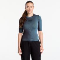EA7 Emporio Armani T-Shirt Fancy Ribs Black / Mysterioso - Dydis M (7W001566AF26347FC040 Marškinėliai)