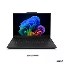 Lenovo ThinkPad T16 G5 AMD nešiojamas kompiuteris, 16", 16GB RAM, 512GB SSD, Windows 11 Pro