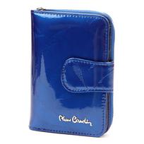 Pierre Cardin 02 LEAF 115 mėlyna odinė piniginė