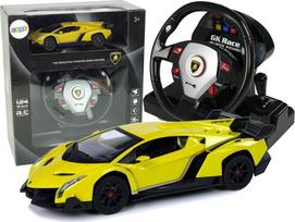 Rc automobilis Lean Toys Veneno 9744, 1:24, geltona sp.