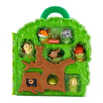 Figūrėlių rinkinys Fisher Price Little People Forest Animal Carrier, įvairių spalvų