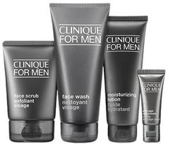 Veido priežiūros priemonių rinkinys vyrams Clinique Great Skin Essentials Gift Set, 415 ml