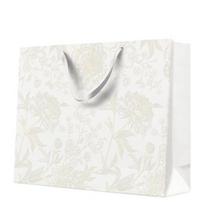 Dovanų maišelis Paw Decor Collection Maxi Subtle Line, 16 cm x 44 cm x 54 cm, balta sp.