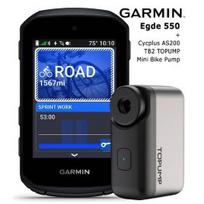 GARMIN Edge 550 + Cycplus AS200 TB2 TOPUMP Mini Bike Pump dviračio kompiuteris 010-03022-01 / AS200