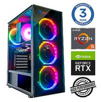 INTOP Ryzen 5 5500 16GB 500SSD M.2 NVME RTX5060Ti 8GB no-OS