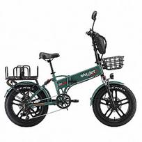 Saliekamais elektriskais velosipēds Skyjet GTIII PRO PLUS Green