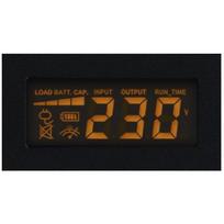 Cyberpower CPS1000E nepertraukiamo maitinimo šaltinis, 1 kVA, 700 W, 2 AC išėjimai, dviguba konversija, LCD ekranas