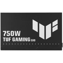 Asus TUF-GAMING-750B-EVO maitinimo šaltinis 90YE00D5-B0NA00, 750 W, 20+4 pin ATX, visiškai modulinis, aktyvus aušinimas