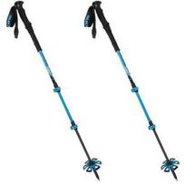 Viking Trekking Poles 610/20/7654/15/UNI, 1350mm, 490g, anglies pluoštas, aliuminis, EVA, 16mm, 2 vnt.