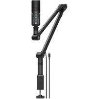 Sennheiser Profile Streaming Set MODELIS KODS, 125 dB, 3 m, 44,1 kHz / 48 kHz, juodas, kondensatoriaus mikrofonas, kardioidinis