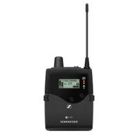 Sennheiser EK IEM G4-A1, miniatiūrinis stereo imtuvas, 470–516 MHz, 4-6 h, LCD, 100 m, UHF, THD ≤ 0,9 %, 2xAA, 1x3,5mm