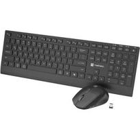 Natec 2-IN-1 RINKINYS STINGRAY 2 KLAVIATŪRA+PELĖ NZB-2315, 4000 DPI, 109 klavišai, belaidis, USB, Bluetooth