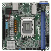 Asrock EC266D2I motininė plokštė, LGA 1700, 170.2mm, 2xDDR5, 32GB, 8xSATA III, 2xRJ-45, 1xM.2, 1xPCIe x16