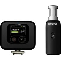 Shure MV88+W-KIT-Z6, belaidis stereo mikrofonas, 20-20000Hz, 120dB, USB, metalinė korpusas, įtrauktas vėjo gaubtas