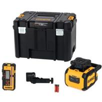 Dewalt Raudonas rotacinis lazeris DCLE05211R-XJ, 600m, 2.2mm @ 30m, 35h baterija, IP66, ergonomiška rankena
