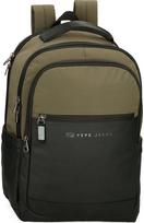 Kuprinė Pepe Jeans JARVIS, 44 cm, 3 skyrių, juoda/ chaki
