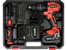 Akumuliatorinis smūginis gręžtuvas-suktuvas su akumuliatoriumi Yato YT-82790, 18 V, 3 Ah