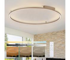 Brilagi - dimeriuojamas LED šviestuvas PORTOFINO LED/85W/230V skersm. 120 cm smėlio spalvos + pultelis