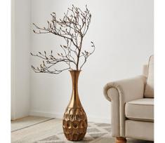 Eglo 421633 - Metalinė vaza LENGGENG 71,5x25 cm auksinė