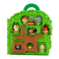 Figūrėlių rinkinys Fisher Price Little People Forest Animal Carrier, įvairių spalvų