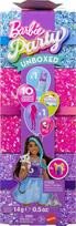 Lėlė su priedais Mattel Barbie Glam Party Unboxed, 29 cm, violetinė sp.