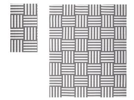 Popierinės servetėlės Ravi Finesia, 40 cm x 33 cm, balta sp./pilka sp., 16 vnt.