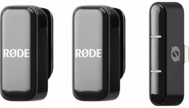 Prekė su pažeista pakuote. Mikrofonų rinkinys Røde Wireless Micro Lightning, juoda sp.